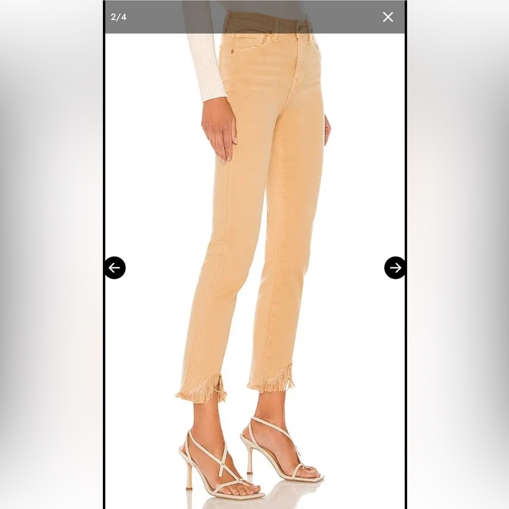 Jonathan Simkhai Tan Ankle & Cropped Jeans